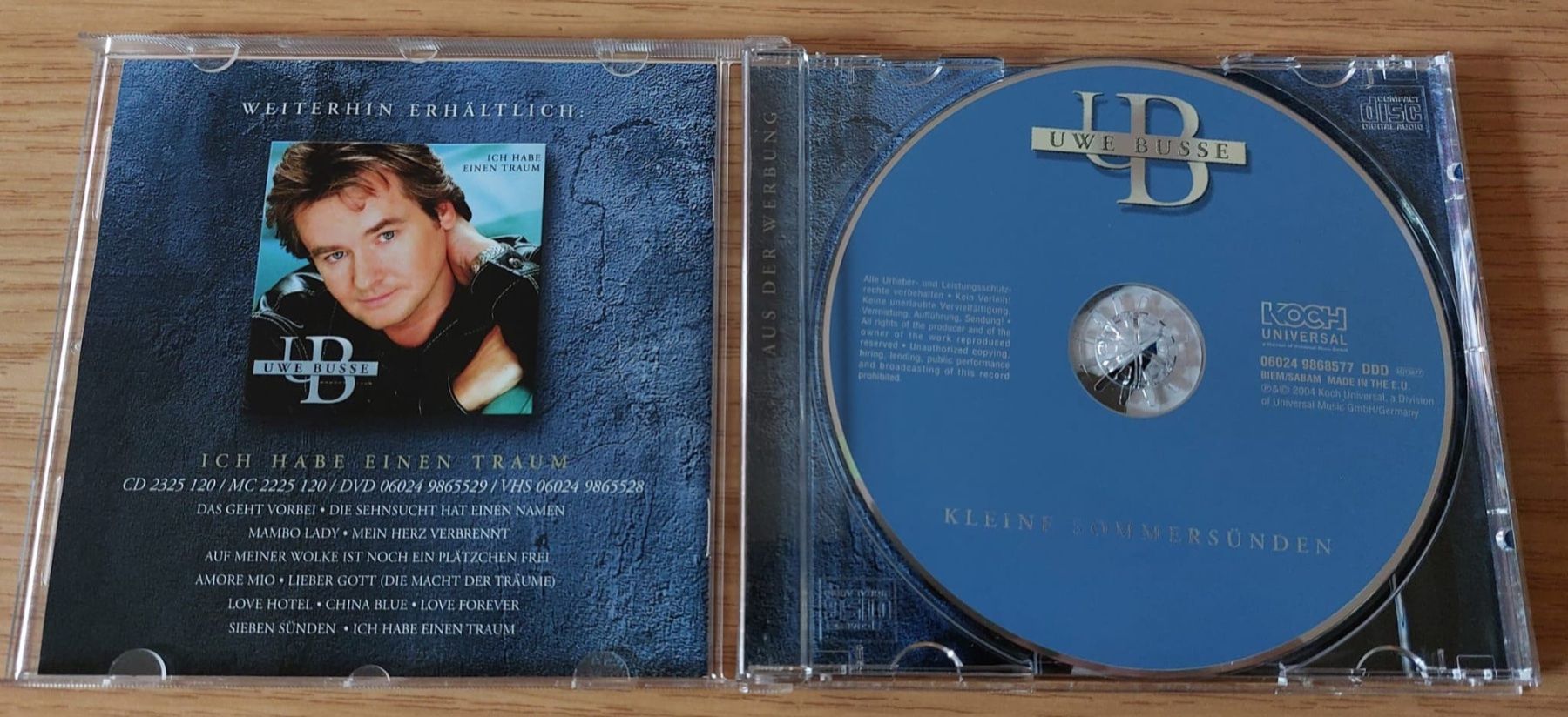 CD: CD - Uwe Busse - Kleine Sommersünden – Usato da Urtenen-Schönbühl venduto da Kahru 2