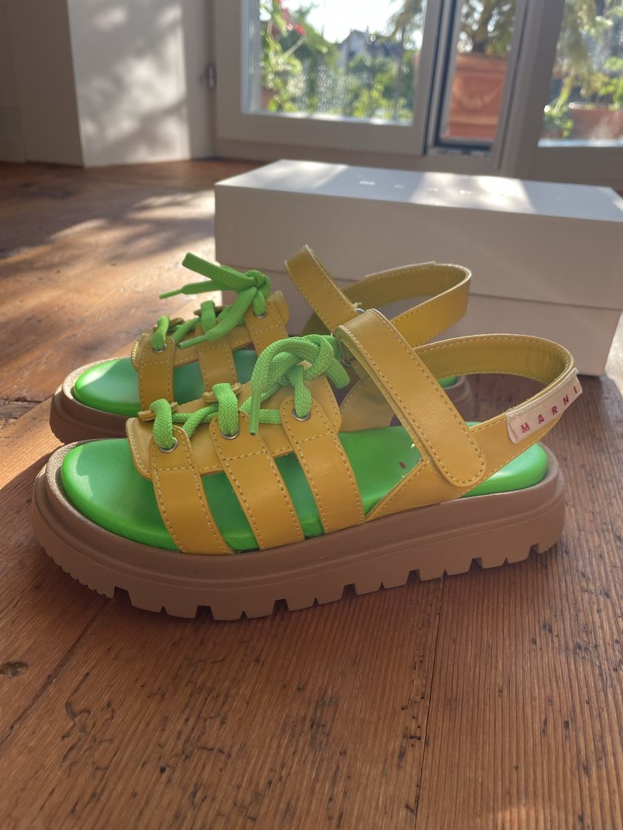 Marni Scarpe per ragazze: Marni Mädchen Sandalen NEU / Gr. 34 – Nuovo e nell'imballaggio originale da Stäfa venduto da HanSteffen 5