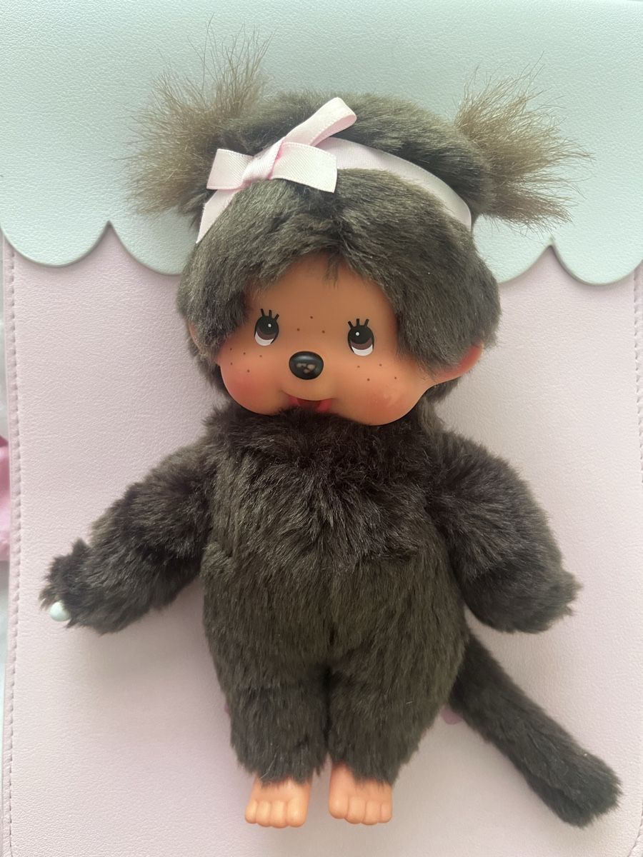 Statuette: Monchhichi Doll with pink ribbon – Usato da Le Grand-Saconnex venduto da Koko.hime_ 2
