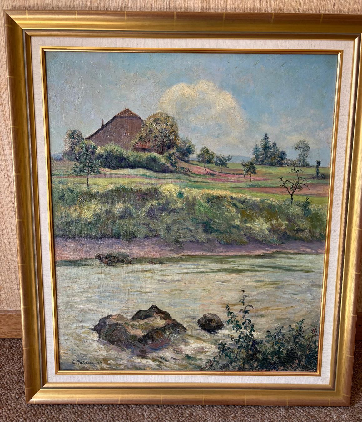 Dipinti: Tableau Émile Patru – Usato da Chénens venduto da elomedc