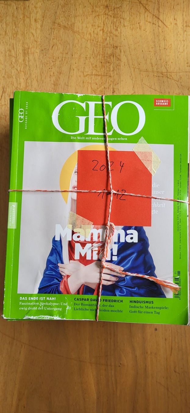Riviste & Magazine: GEO Magazine, Jahr 2024 – Usato da Altdorf UR venduto da Fam_Imholz
