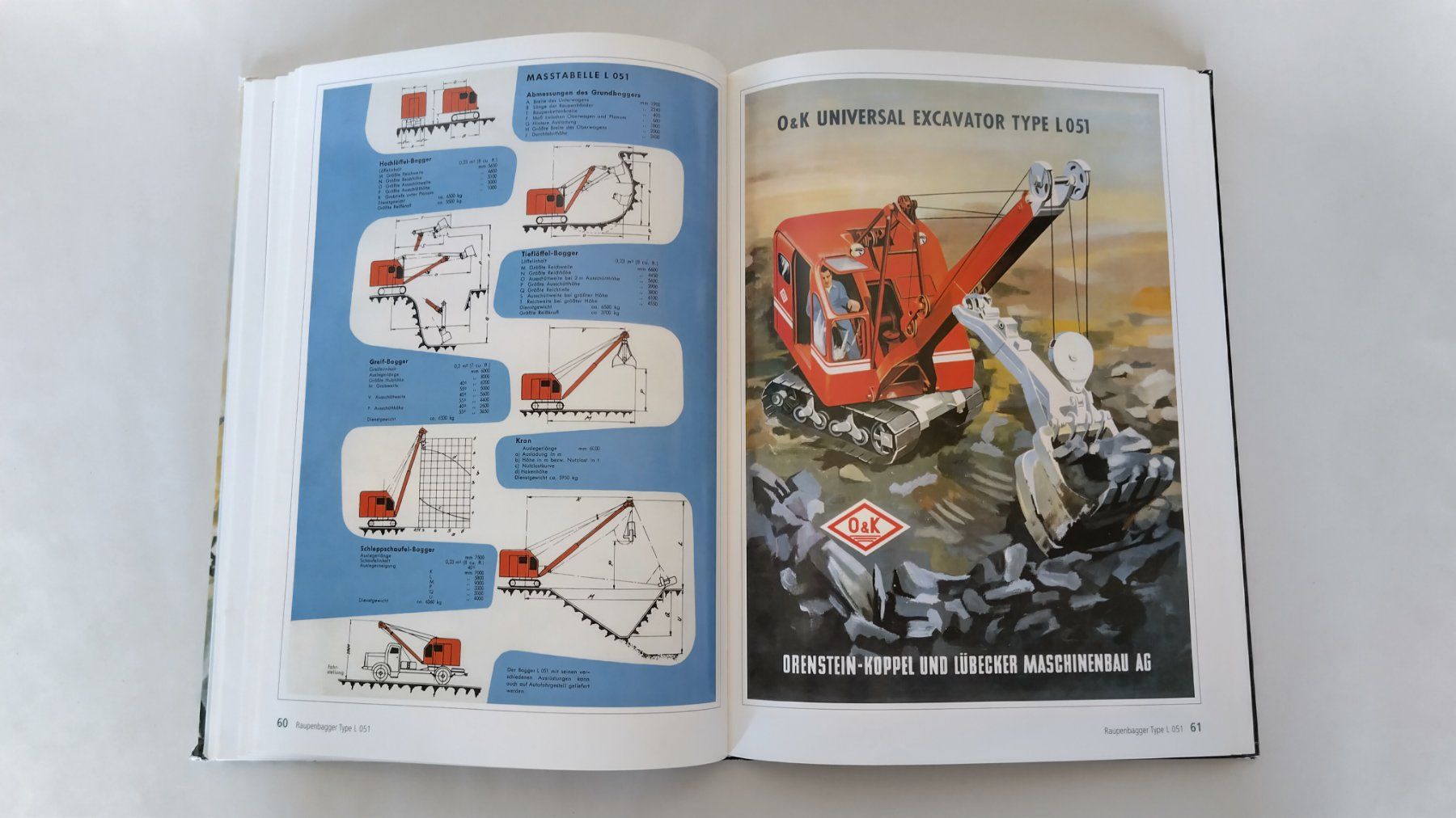 Bücher: O&K Seilbagger Prospekte / Buch 2001 mit 142 Seiten – Gebraucht aus Bellach von JingleJerry 7