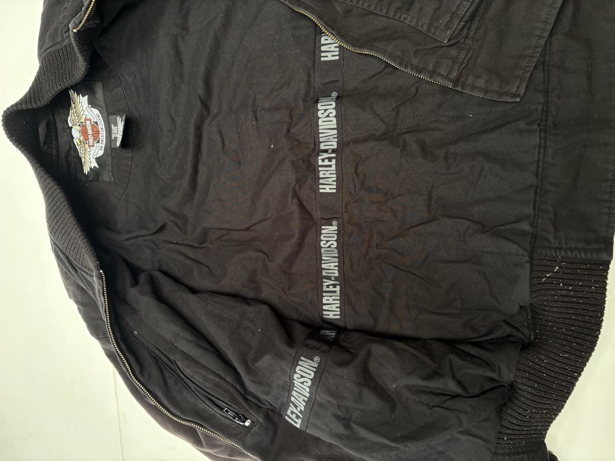 Harley-Davidson Giacche: Harley-Davidson Bomberjacke Herren Grösse M schwarz – Usato da Emmenbrücke venduto da Tomssen 4