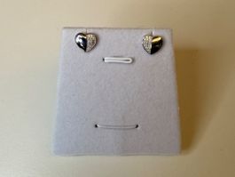 Herz Ohrstecker Silber 925