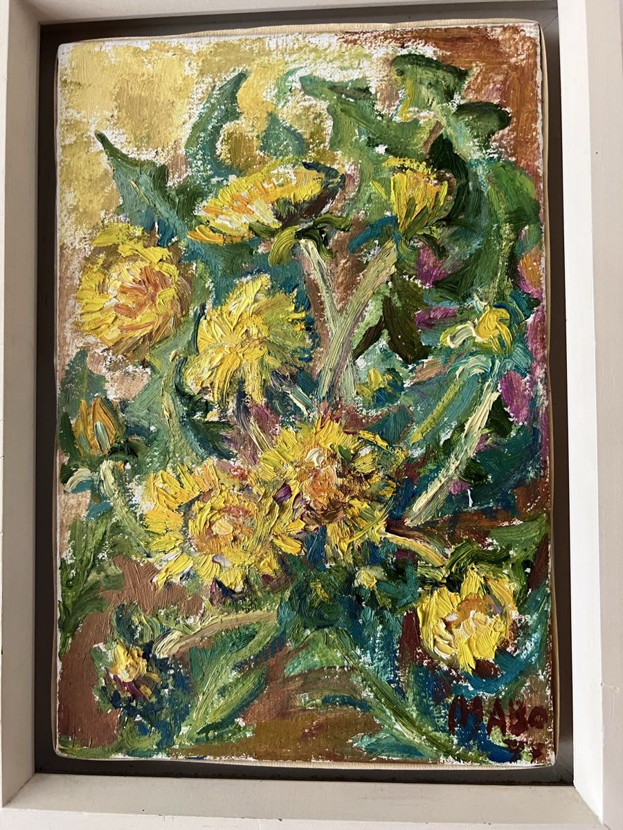 Tableaux: Max Bosshard SonnenBlumen Gemälde – D'occasion à Hombrechtikon par vespa1954 1