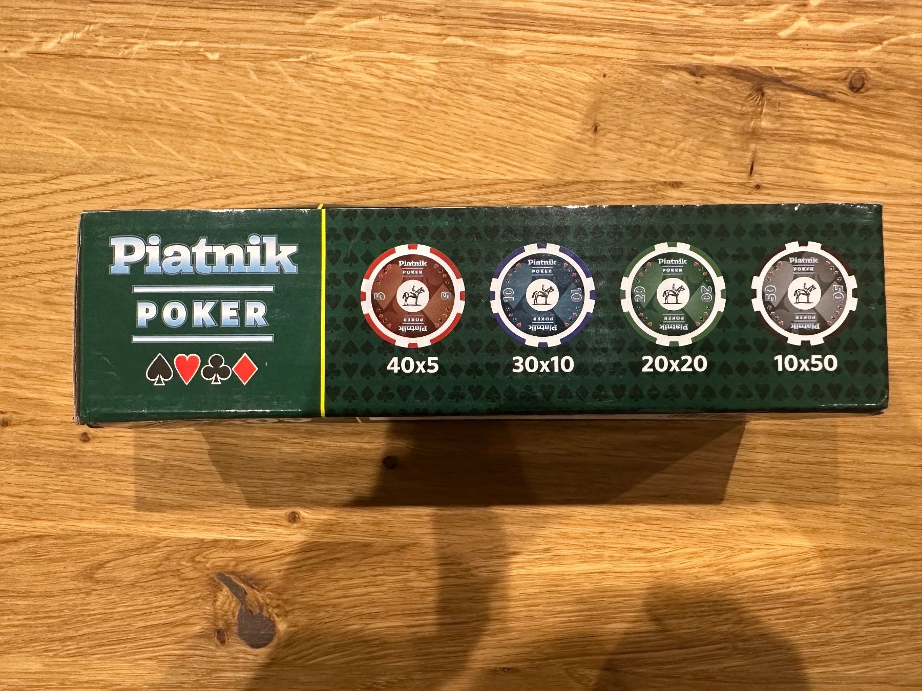 Giochi: Piatnik Poker High Gloss Chips 100 – Nuovo e nell'imballaggio originale da Thun venduto da tulu_1995 1