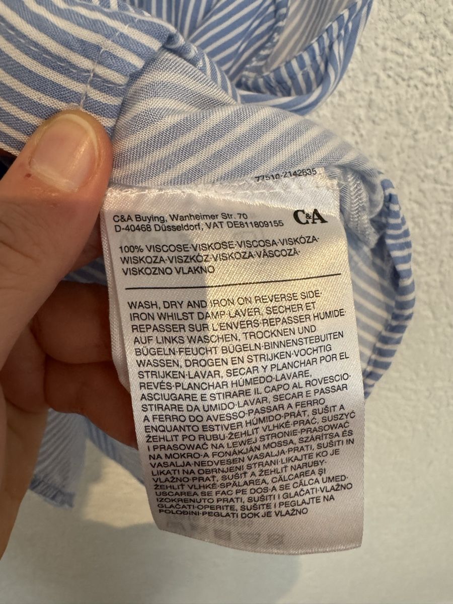 C&A Blusen: Top Bluse Clockhouse Gr. 36 / S – Gebraucht aus Fislisbach von KolibriSecondhand 4