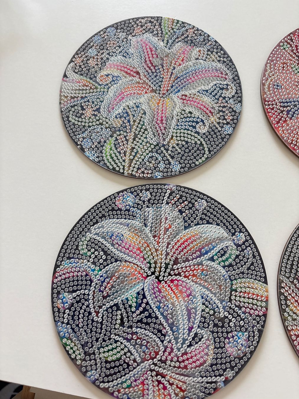 Kit bricolage: Untersetzer Diamond Painting Blume – Nuovo (secondo la descrizione) da Amriswil venduto da SCHLOSSGEISTLI 1