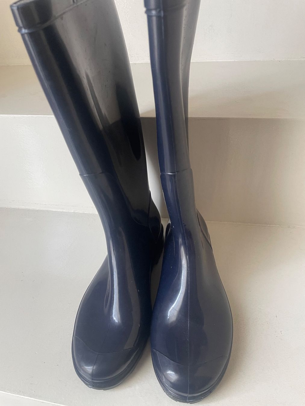 Scarpe da donna: Regenstiefel Damen Blau – Nuovo (secondo la descrizione) da Minusio venduto da Pink222