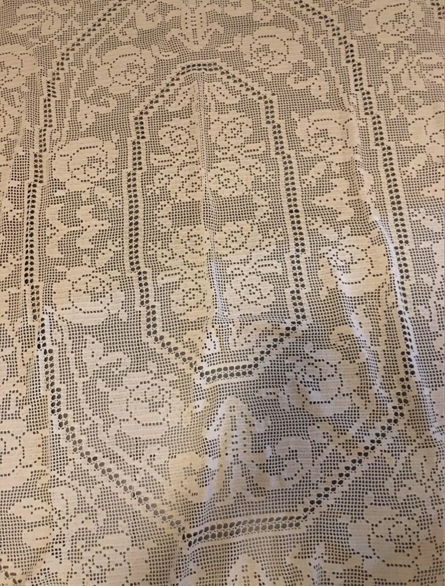 Altra biancheria da tavola: Handgestrickte Tischdecke – Nuovo (secondo la descrizione) da Zug venduto da Deks 1
