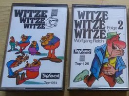 Witze Witze Witze (Folge 1 & 2) mit Wolfgang Reich      MC's