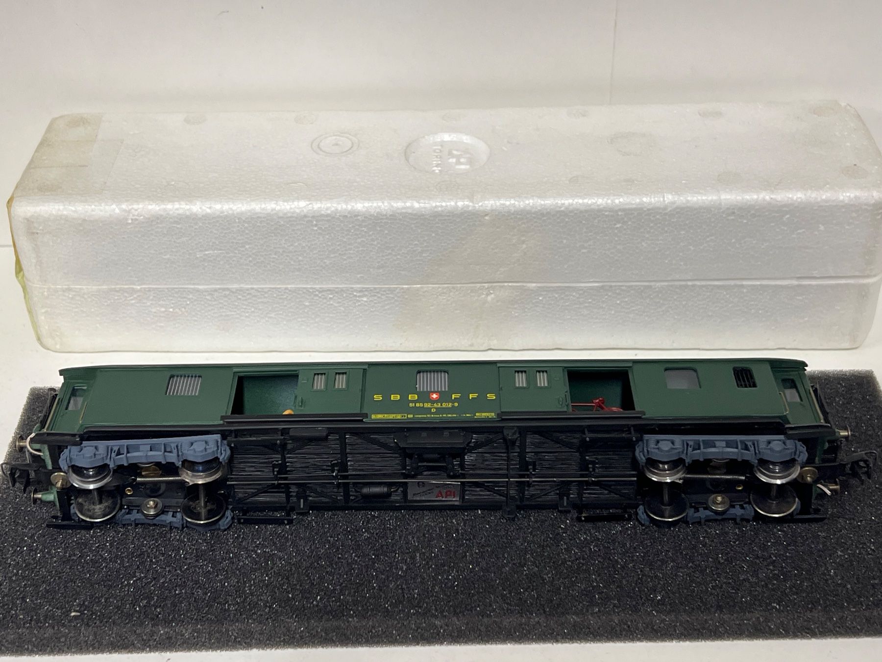 Metropolitan Modellini di ferrovie: Metrop 7080  SBB  Fourgon-Gepäckwagen H0 DC – Usato da Neuenhof venduto da ludovicco 6