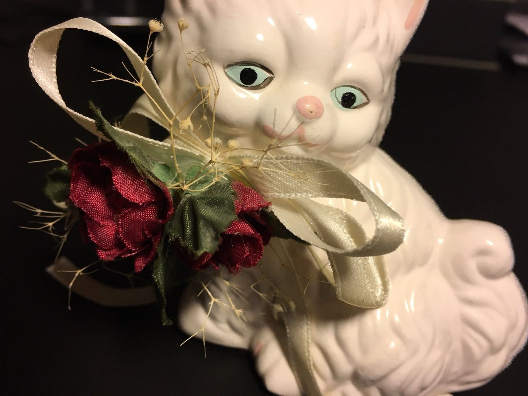 Statuette: Kleine Katze Figur Keramik Deko – Usato da Hinwil venduto da RomRay 7