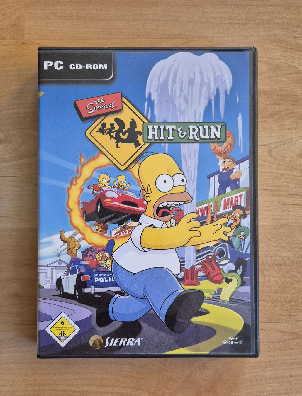 Spiele: Kultspiel Simpsons Hit&Run – Gebraucht aus Rieden AG von Marcse95