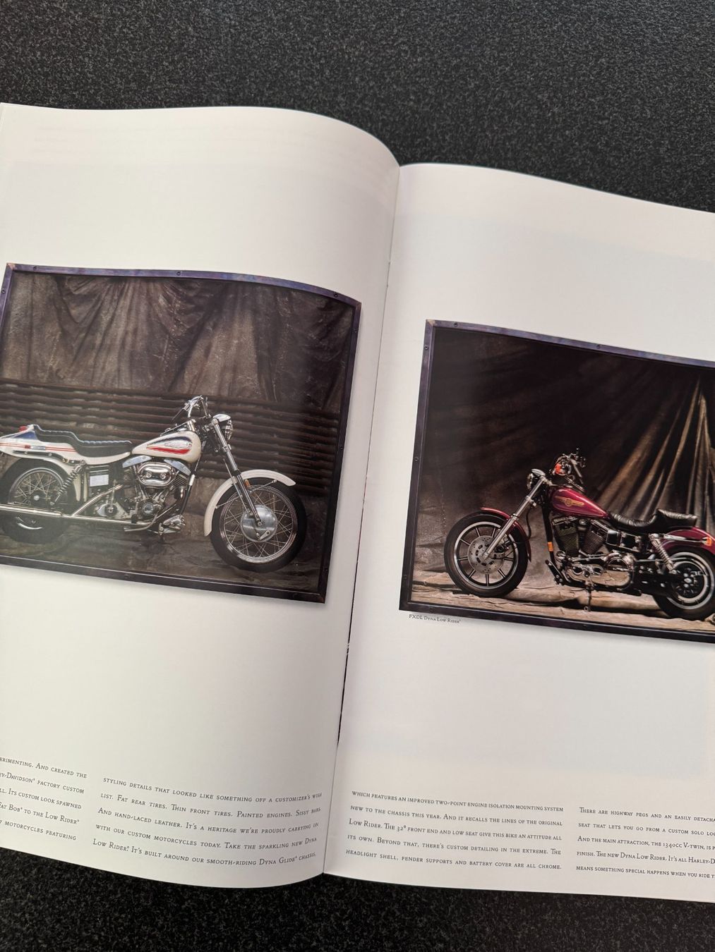 Dokumente: Harley-Davidson Prospekt, Katalog, Broschüre 1993 – Gebraucht aus Niederhasli von Berno 5