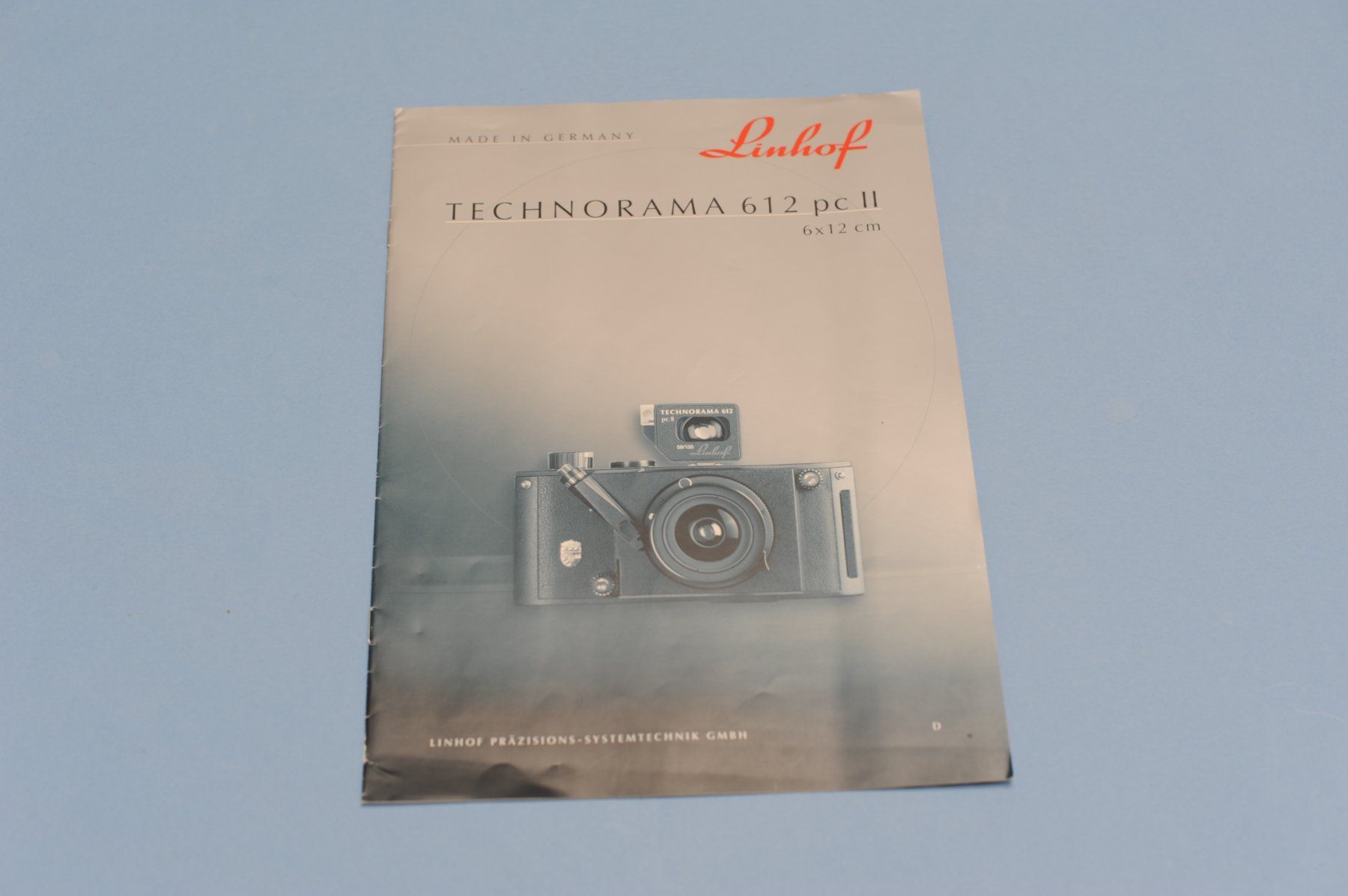 Linhof Kamera: Linhof Technorama 612 pc II Prospekt - Versand kostenlos – Gebraucht aus Zürich von Prathama