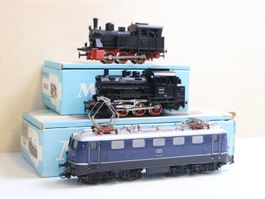 Märklin 3 x Loks H0 3029/3034/3000 - mit 2 x OVP