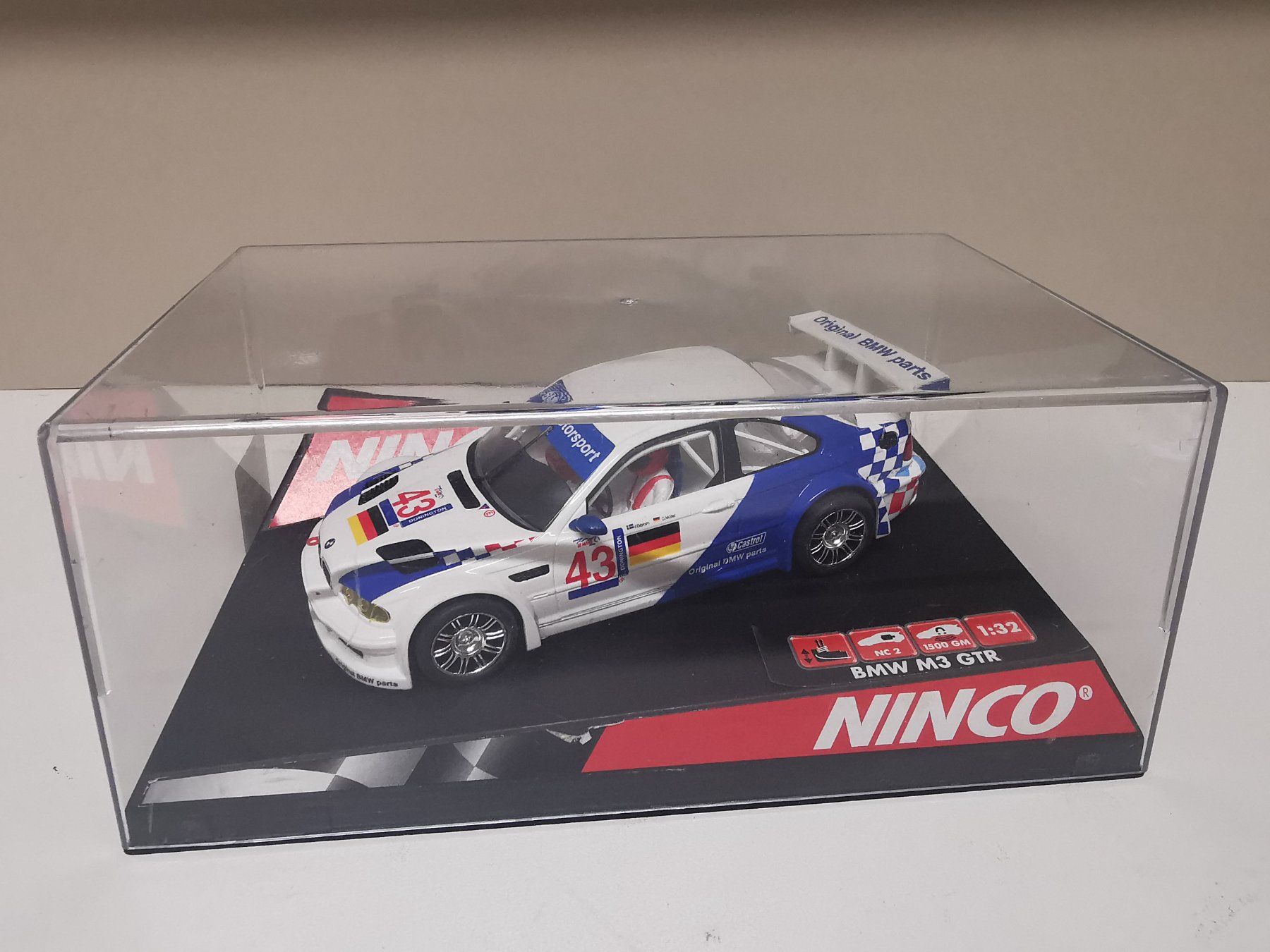 Ninco Piste: Ninco Digital BMW M3 GTR – Usato da Winterthur venduto da Lonpos1