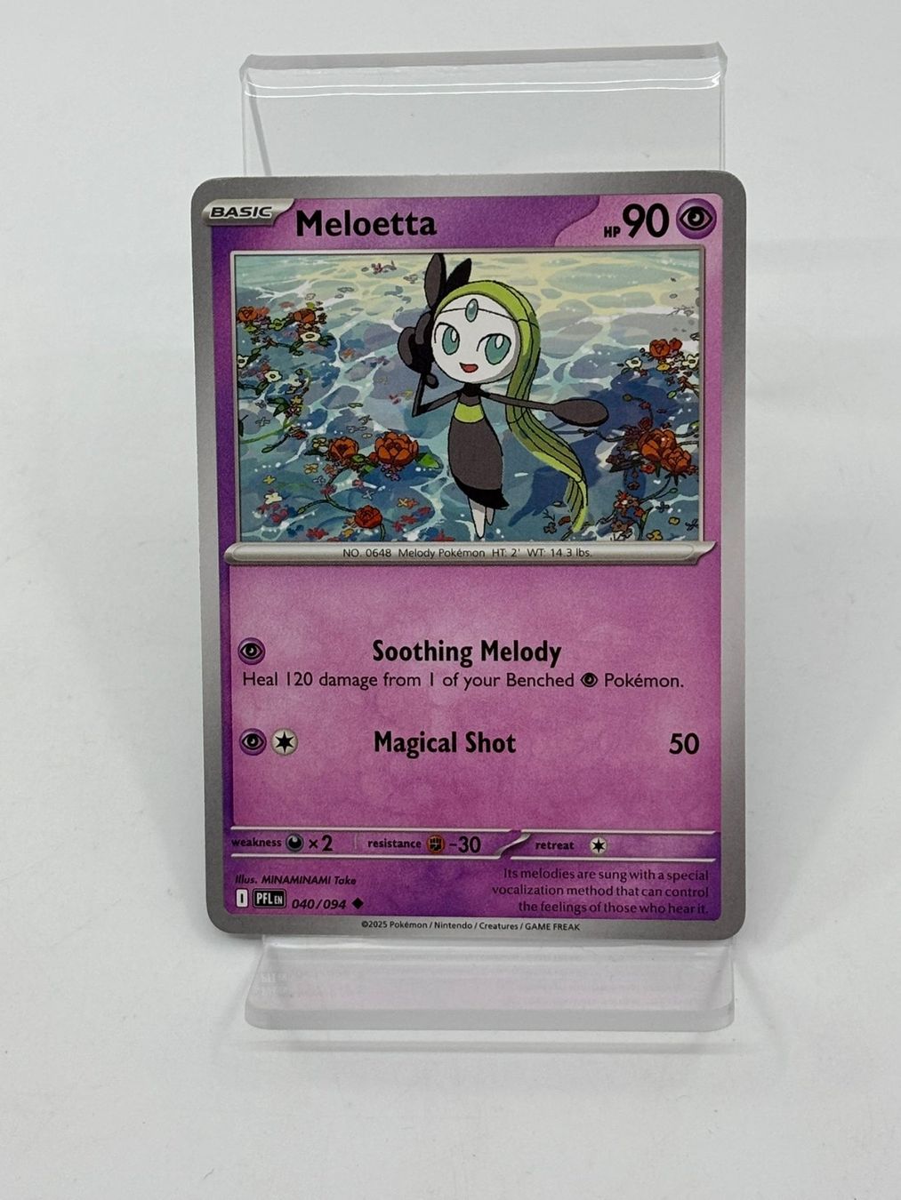 Pokémon Carte collezionabili: Pokemon Meloetta 040/094 – Usato da Herisau venduto da Pokemon2026