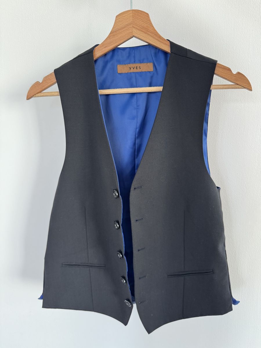 Gilet & Giacche: YVES Gilet Herren - Schwarz – Usato da Cham venduto da migi.s 1