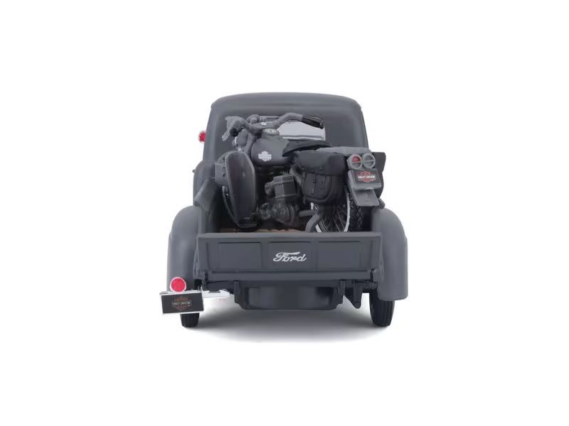 Ford Modellini d'auto: Harley Davidson 1948 Ford F-1 Pickup, 1:24 – Nuovo e nell'imballaggio originale da Basel venduto da Zomeg 5
