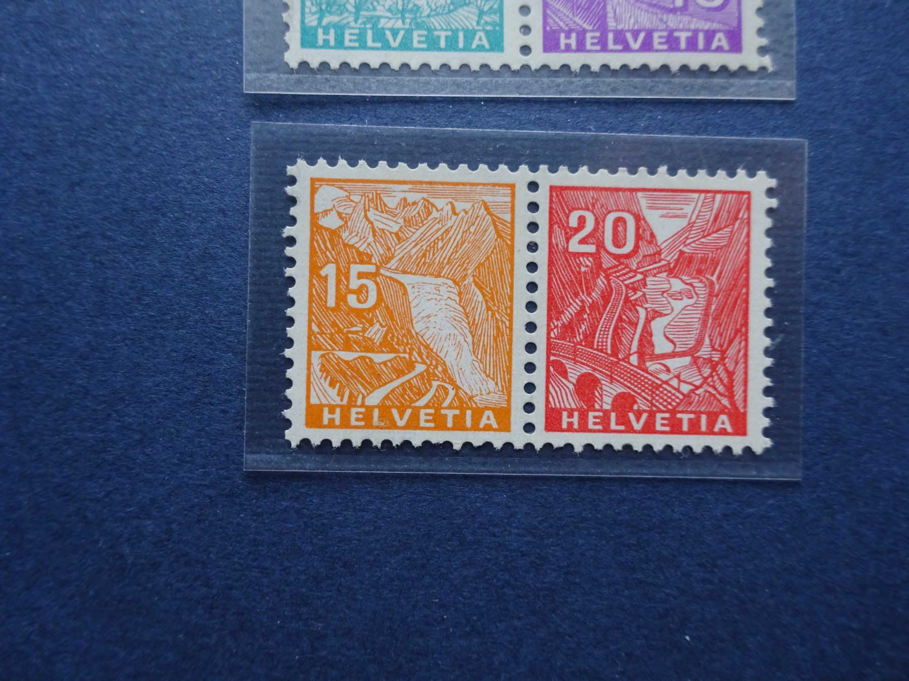 Tous les timbres: 1934 W1 Nabablockausschnitte postfrisch** – D'occasion à Appenzell-Steinegg par adi1975 2