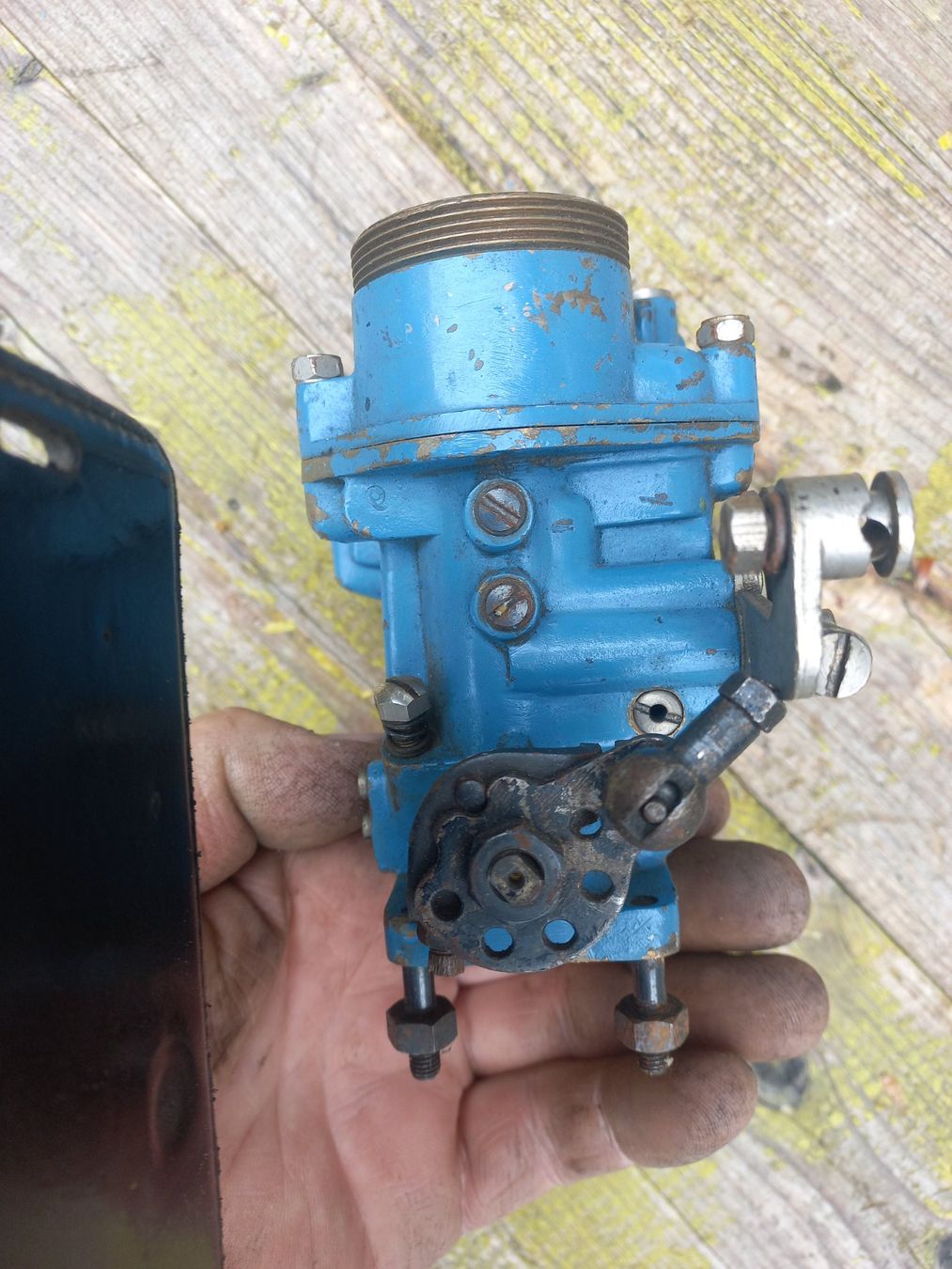 Tutti pezzi di ricambio auto: rarer Oldtimer Messing / Bronze Vergaser WEBER Tipo 26 DR – Usato da Dulliken venduto da Dullikenlerchclassic 3