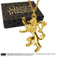 Game of Thrones Lannister Anhänger Sterlingsilber vergoldet