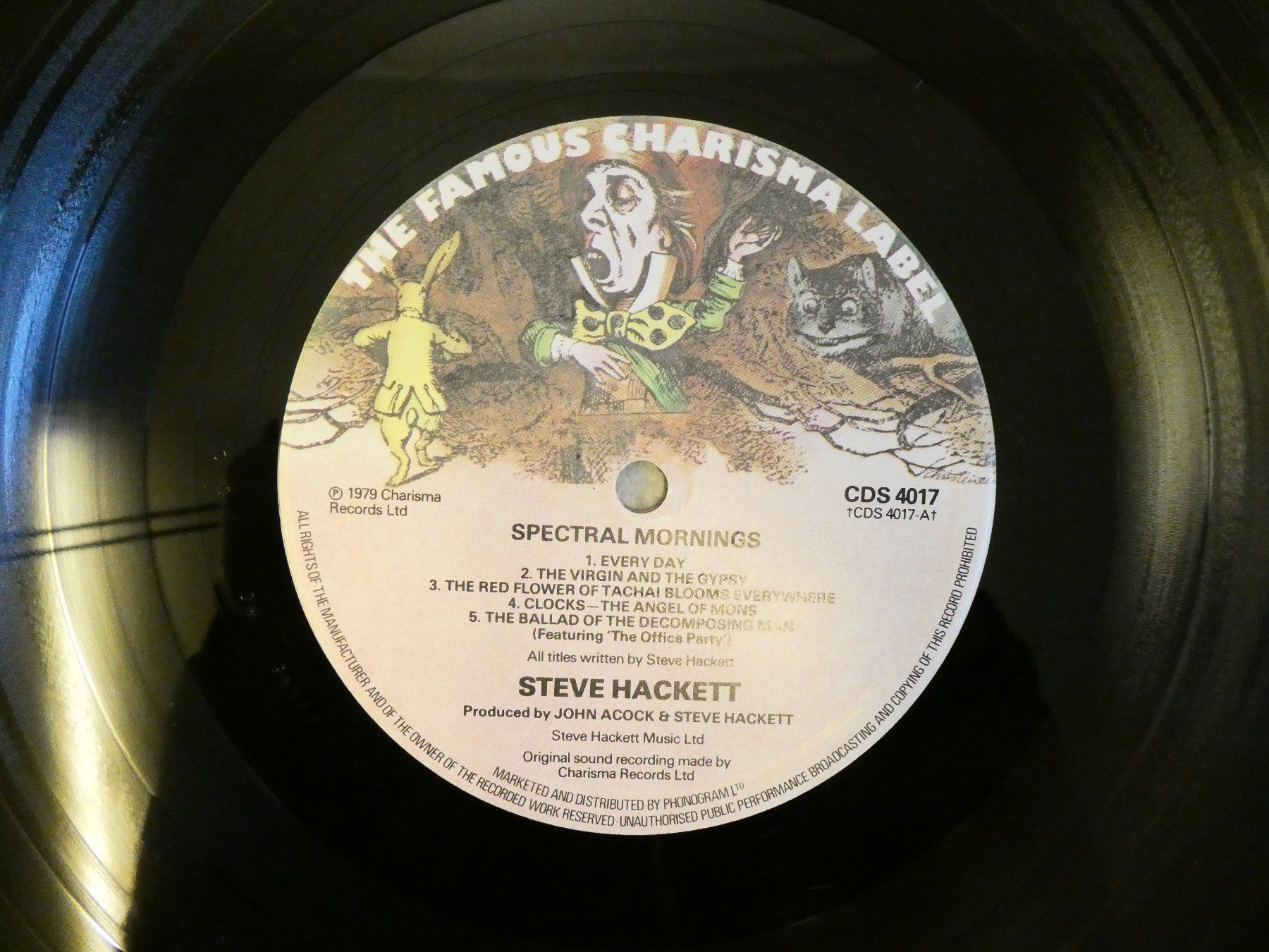 Dischi in vinile: LP "Steve Hackett - Spectral Mornings" (VG) – Usato da Münchenstein venduto da tsp01 5