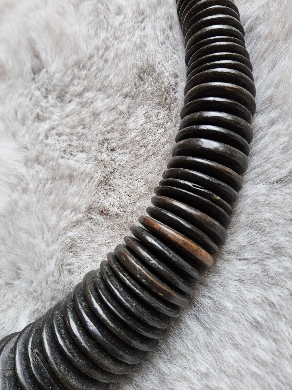 Catenine: Vintage BOHO Kokosnussschalen Halskette Collier – Usato da Zürich venduto da SciTec 8