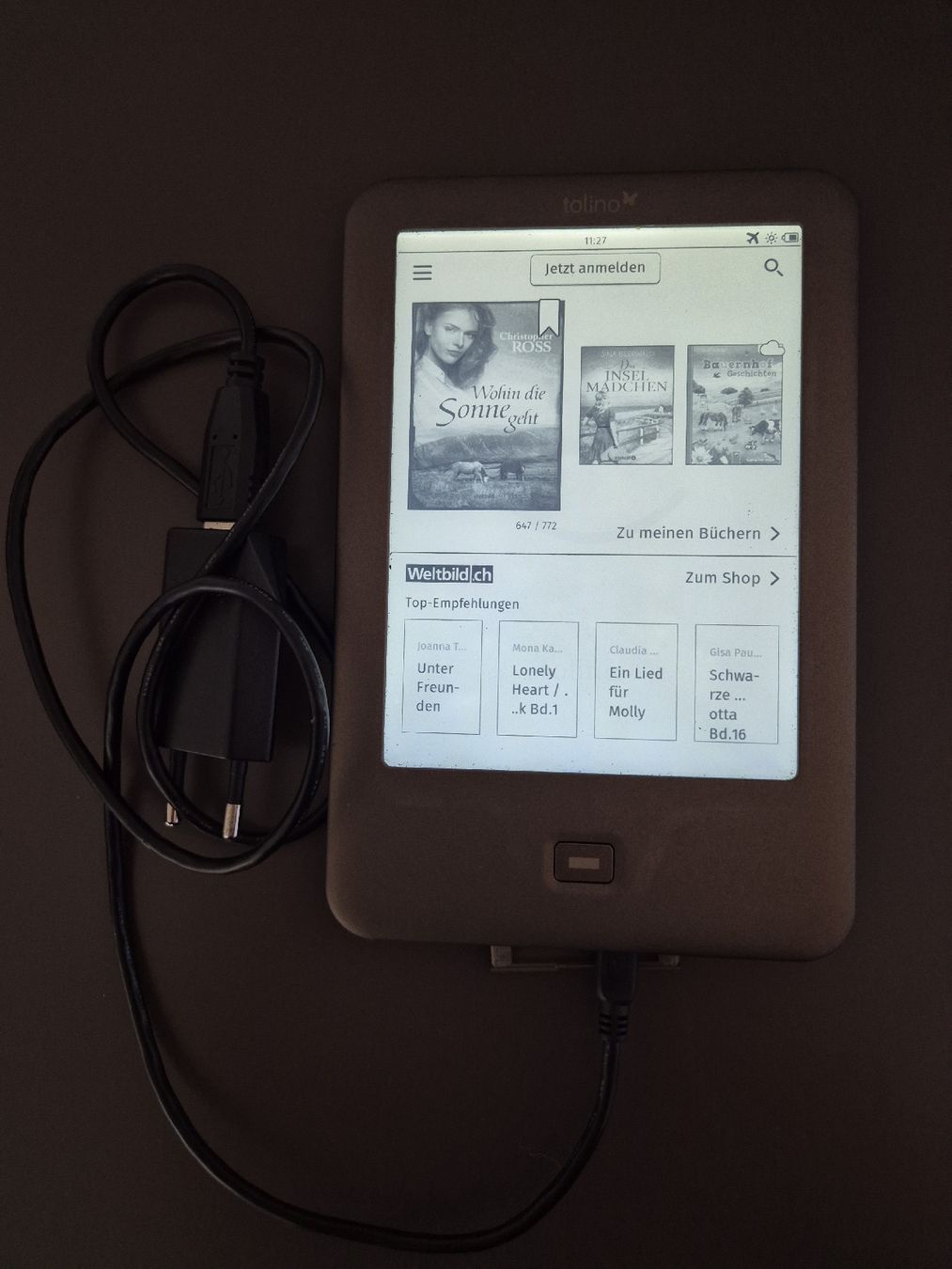 Tolino Tablet PC: Tolino Shine – Usato da Niederglatt ZH venduto da Chlinii88