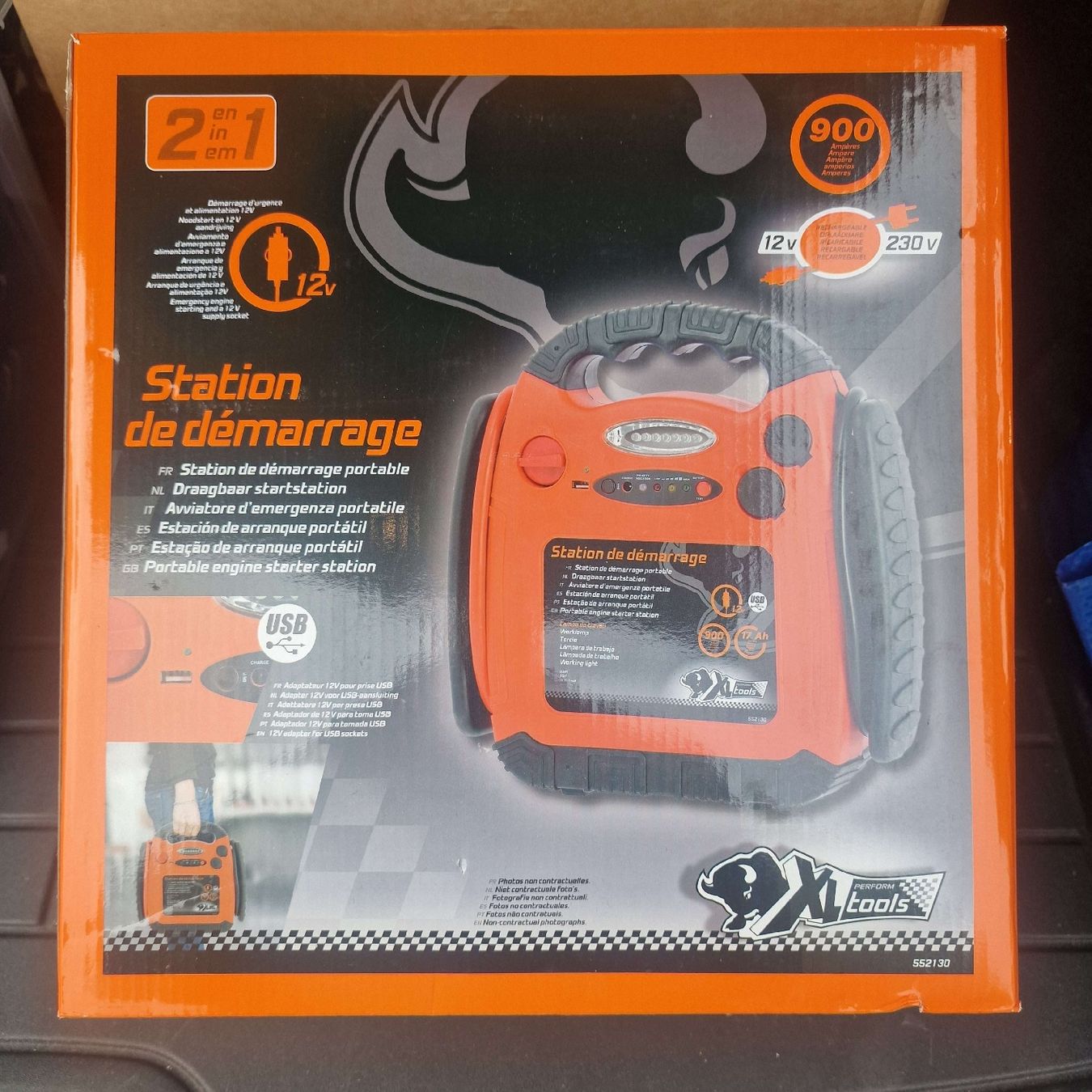 Caricabatterie: Perform Tools Starthilfestation 900A 12V – Nuovo (secondo la descrizione) da Zuchwil venduto da div_x6s7 1