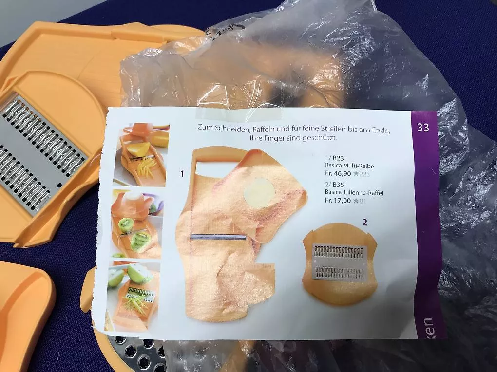 Küchengeräte: Basica Multireibe Tupperware – Gebraucht aus Boswil von MaKoBo 1