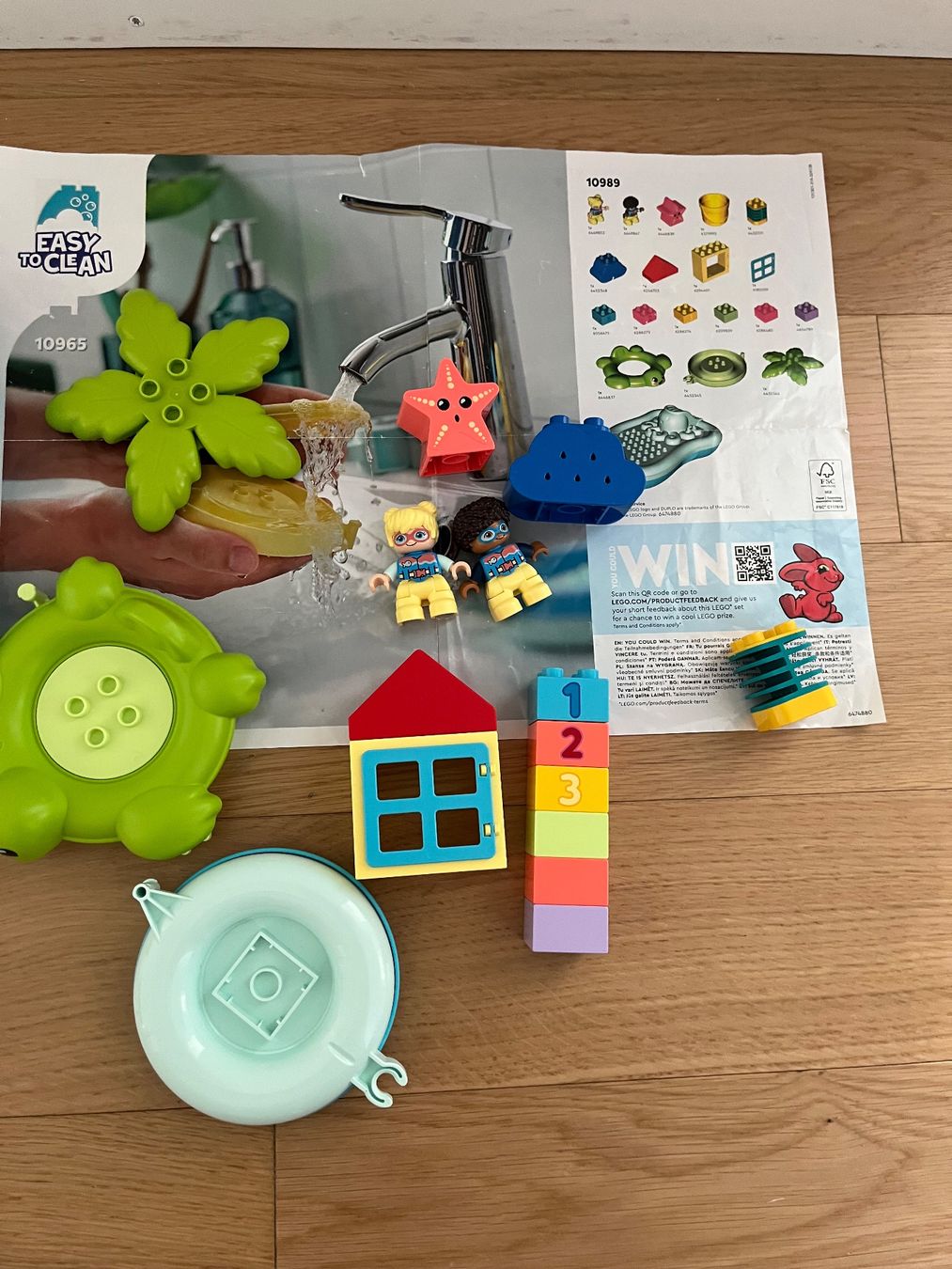 Lego Giocattoli: Lego Wasserrutsche Badewanne – Usato da Balgach venduto da RianaT 1