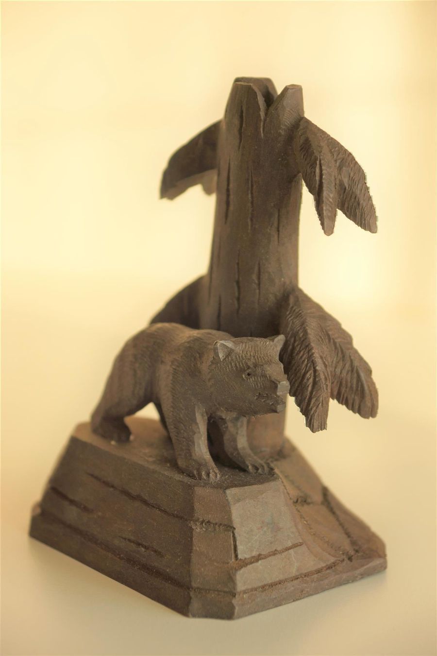 Sculture & Statue: Bär , geschnitzt (Stifthalter) – Nuovo e nell'imballaggio originale da Brienz BE venduto da P.Edelweiss 2