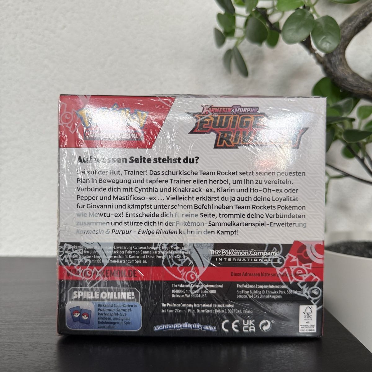 Pokémon Cartes à collectionner: EWIGE RIVALEN BOOSTER BOX / DISPLAY DE 2025💮 – Neuf avec emballage d'origine à Rickenbach LU par pokeblubi 2