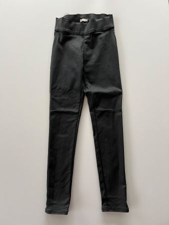 Tom Tailor coated Treggins Leggins Hose 34 schwarz