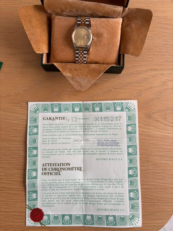 Rolex Orologi: Rolex Oyster Perpetual Datejust 36mm with Box & Papers 16233 – Usato da Genève venduto da Prometheus_Watches 9