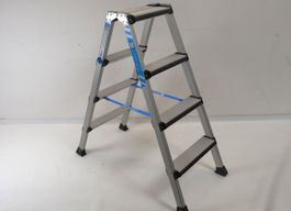 ZARGES Stehleiter 41433, 2x4 Riffelblechstufen (900091)