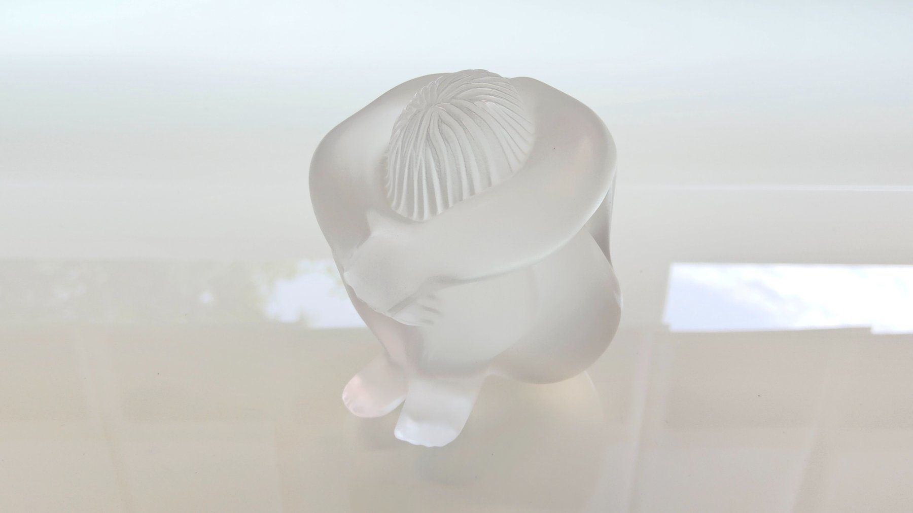 Lalique Statuette: Lalique, statuette en cristal – Usato da Malleray venduto da Frederic24