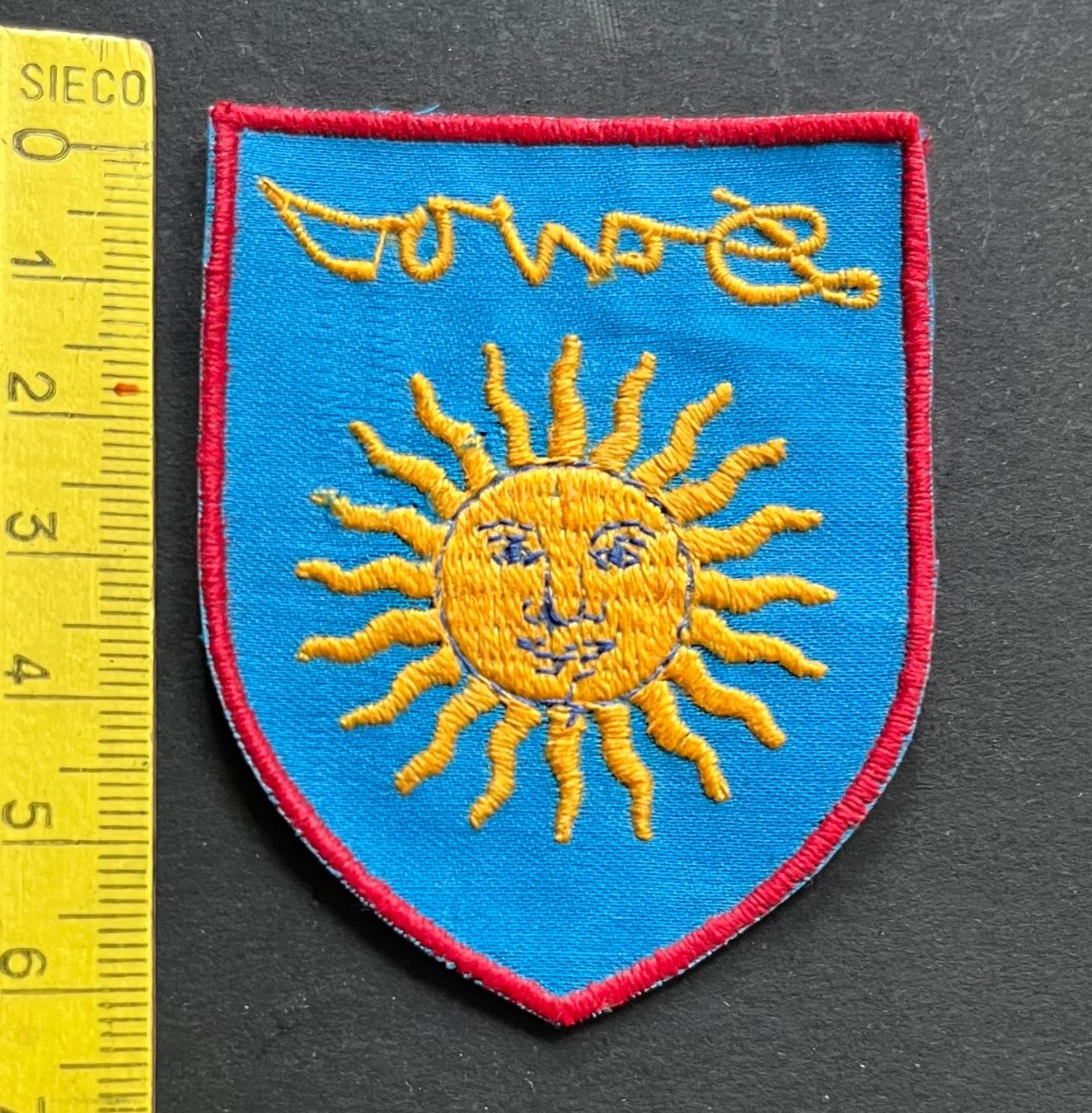 Toppe: Davos Sonne/ Stoffabzeichen vintage – Usato da Ostermundigen venduto da DaxKarten-75 1