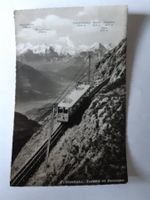 Pilatusbahn Eselwand mit Berneralpen Ansichtskarte alt