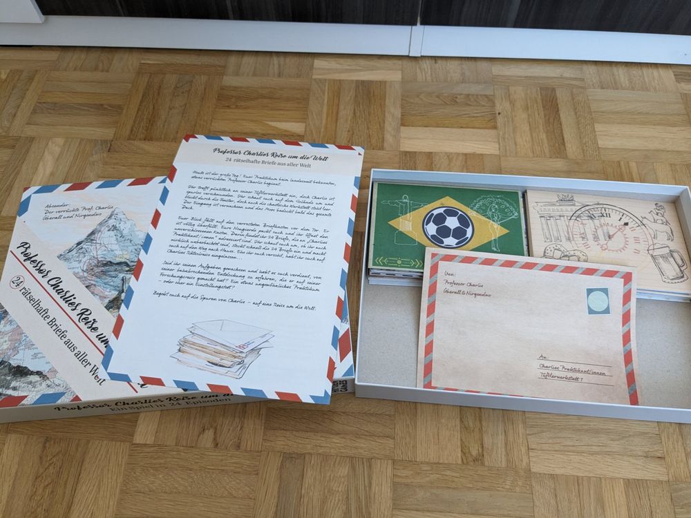 Rätselspiel Professor Charlies Reise um die Welt Kaufen auf Ricardo