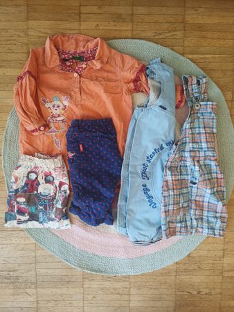 Kleiderpaket Mädchen Grösse 92/2T OILILY 5-teilig guter Zust