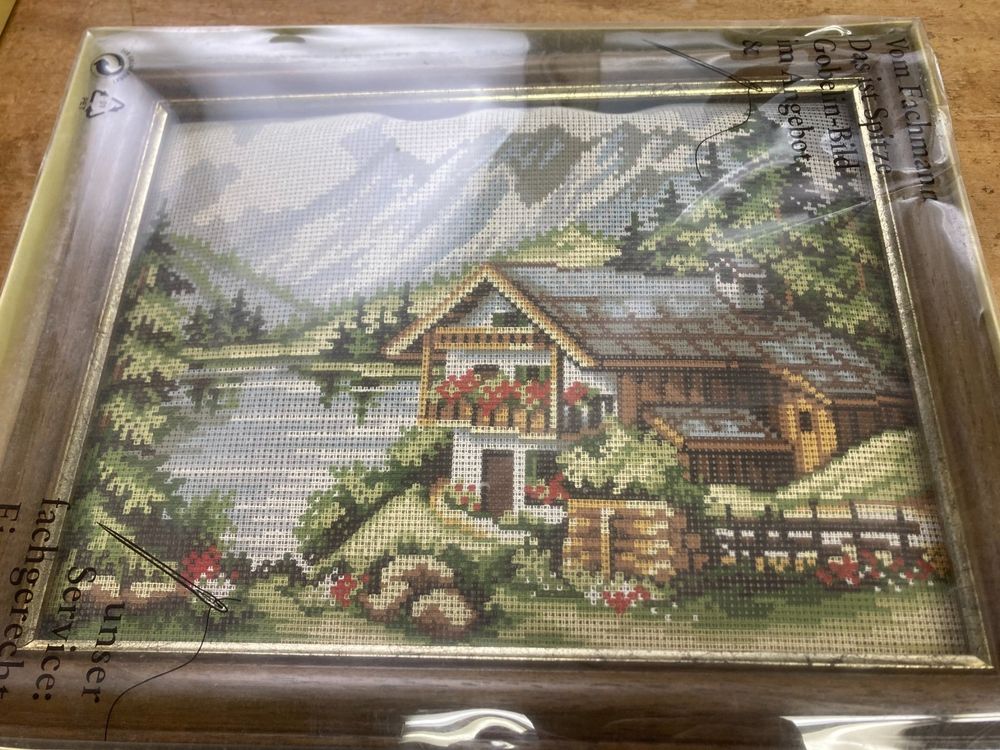 VERVACO Kreuzstich Set Kätzchen - DIY Stickpackung Für Anfänger