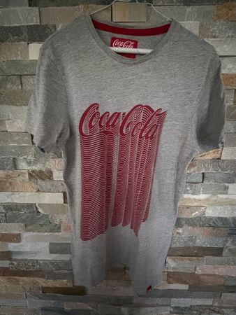 Coca-Cola T-Shirt grau Unisex Gr. S guter Zustand Sammler