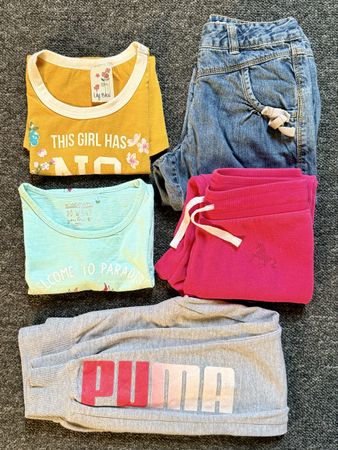 Mädchen Kleiderpaket, Grösse 128/134 mit Puma