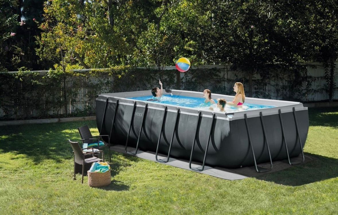 Intex Schwimmbad: Intex-Pool XTR ultra / Wärmetauscher, Filter & Chlorinator – Gebraucht aus Uster von Kim50 1