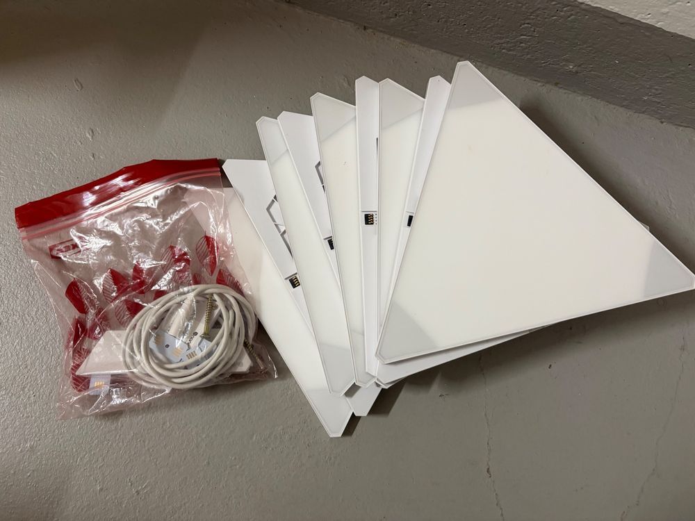 Nanoleaf Shapes Triangles Smarter Kit - Dreiecks-LED-Paneels (Neu ...