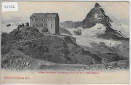 Hotel Belvedere Gornergrat et le Mont Cervin